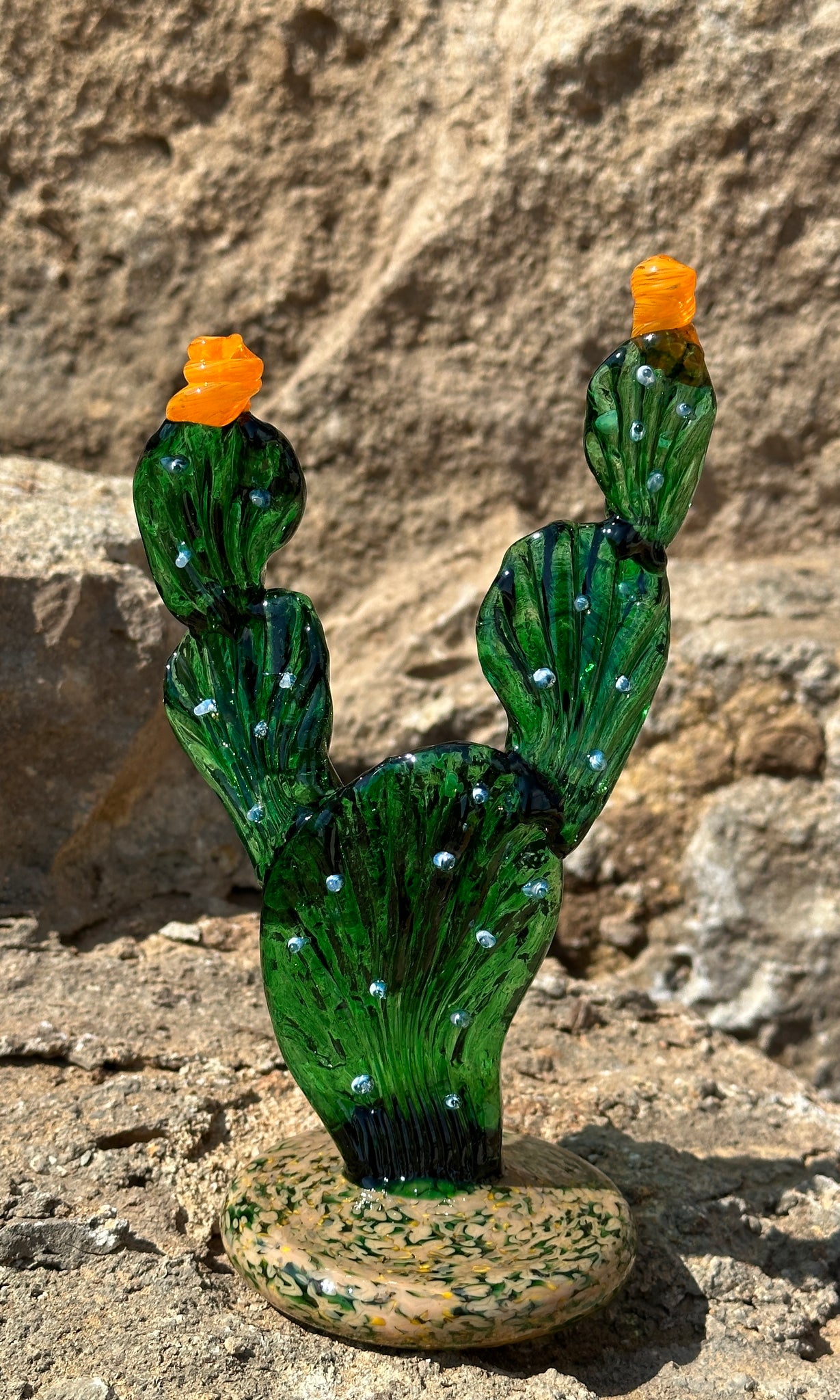 Mini Cactus Sculpture – Blind Bird Designs